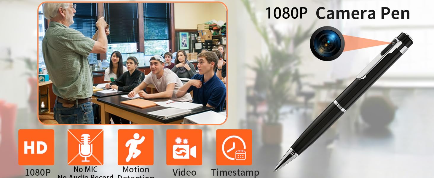 1080p camera pen