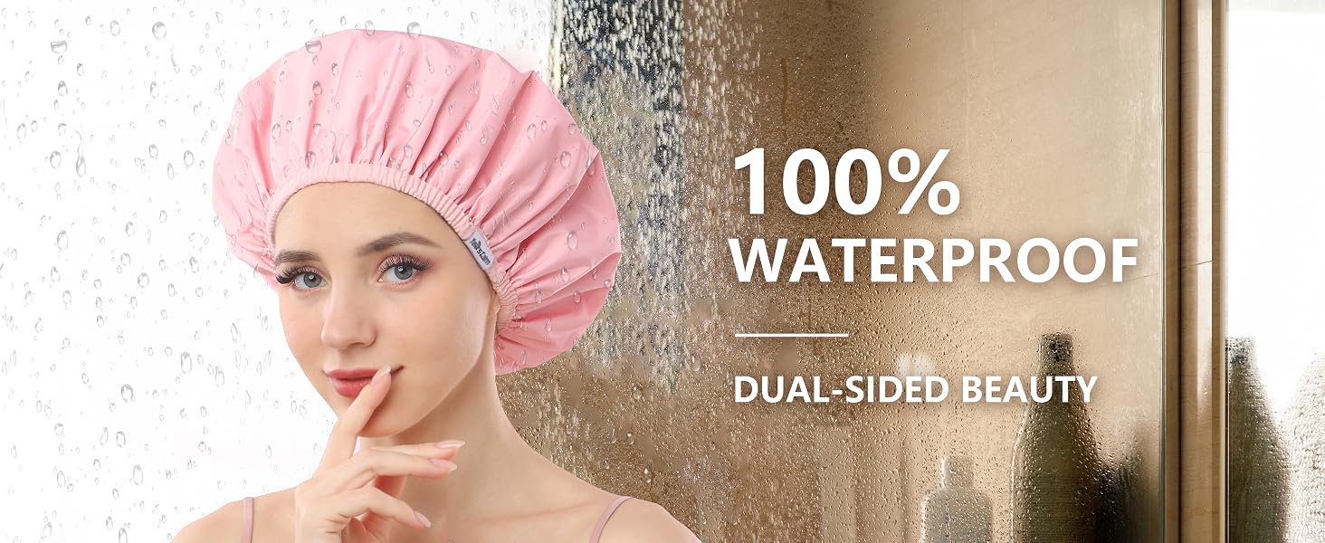 reusable shower caps for women