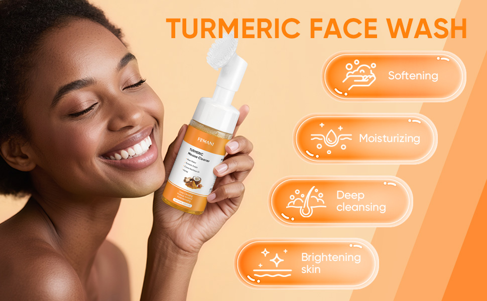 turmeric face wash