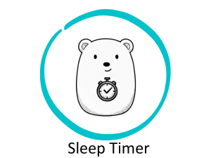 LumiPets Bear Nightlight with Sleep Timer