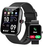 Smart Watch for Women Men, Smartwatch for iPhone & Android Bluetooth (Answer/Call) Built-in Alexa...