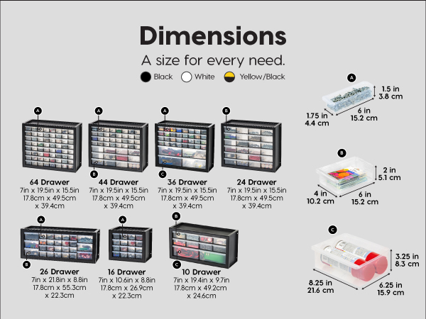 Drawer parts cabinet