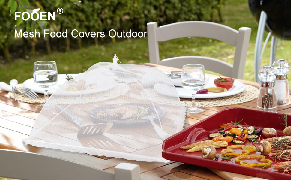 Food covers for outside