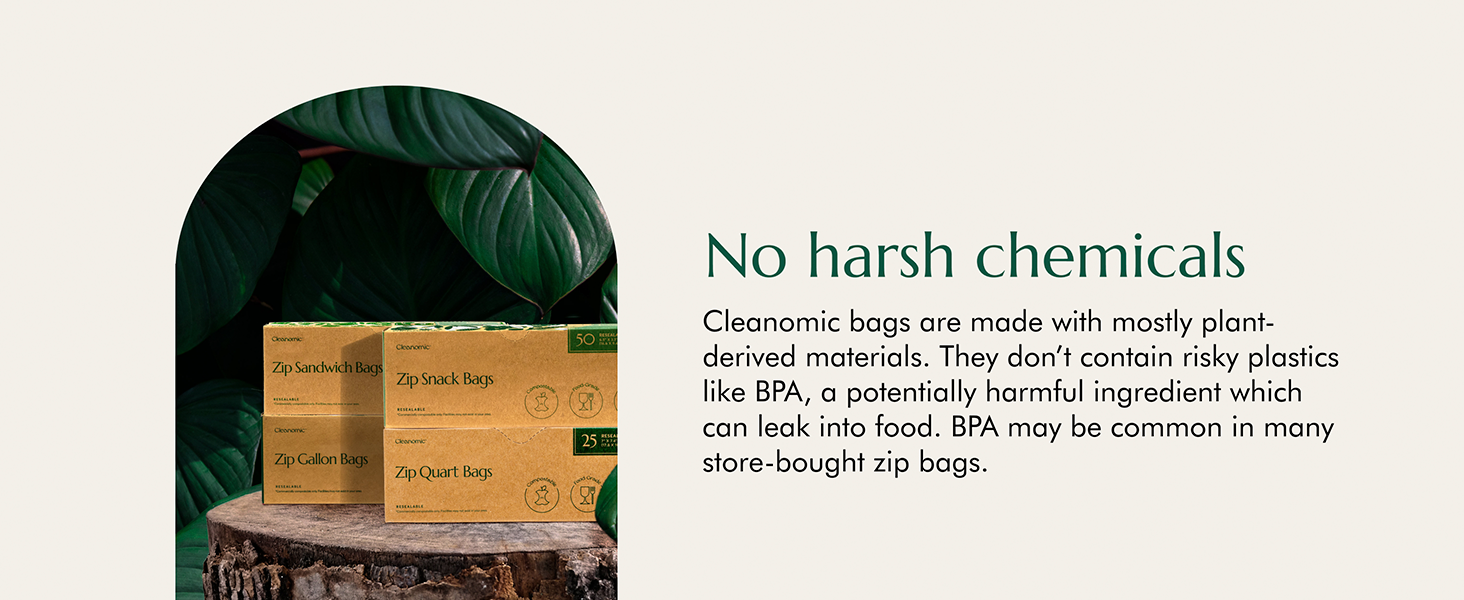 cleanomic snack zip bag