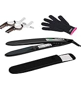 Titanium Flat Iron Dual Voltage Auto Shut Off Hair Straightener,LOVANI 450F High Heat Temperature...