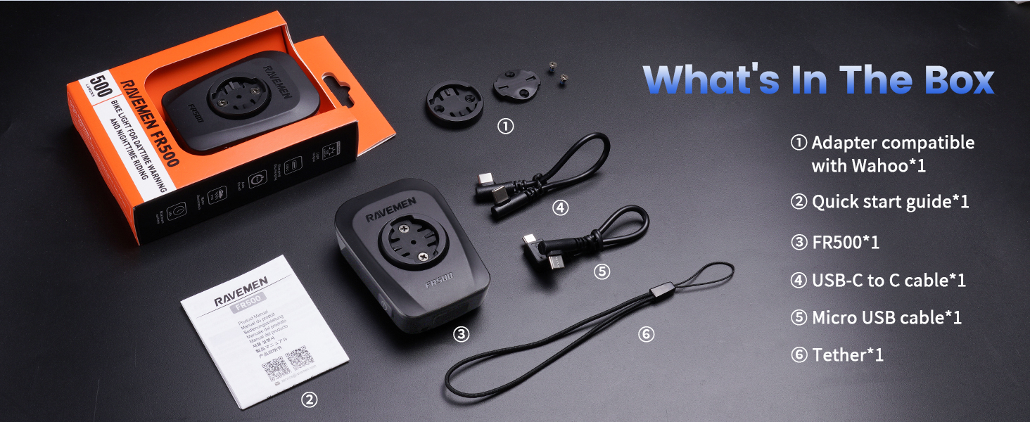 rechargeable bike lights