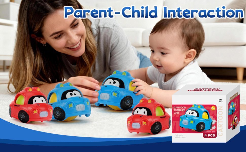 Push and Pull Cars for Toddlers