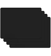 Silicone Placemats, Food-Grade Non-Slip Waterproof, Dining, Countertop Protector, Kitchen Counter...
