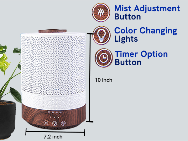noise fan differser lamps burners indoor portable vaporizer humidifier liquid defusers sound