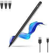 Stylus Pen for Touchscreen,Luntak Universal Magnetic Fine Point iPad Pencil for Android & iOS Sma...