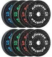 Bumper Weight Plate Olympic Plate Hi-Temp Bumper Weight Plate with Steel Insert Strength Training...