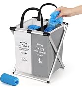 Natheeph Foldable Shoe Covers Disposable Box, Disposable Shoe Cover Dispenser Box with Please Rem...