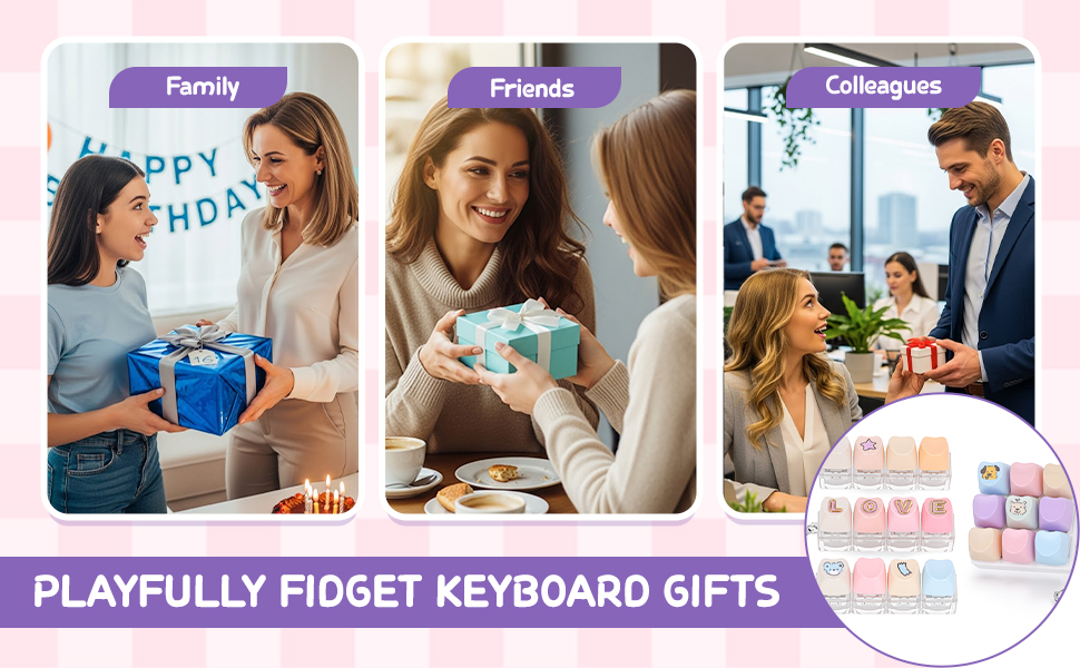 Playfully Fidget Keyboard Gifts