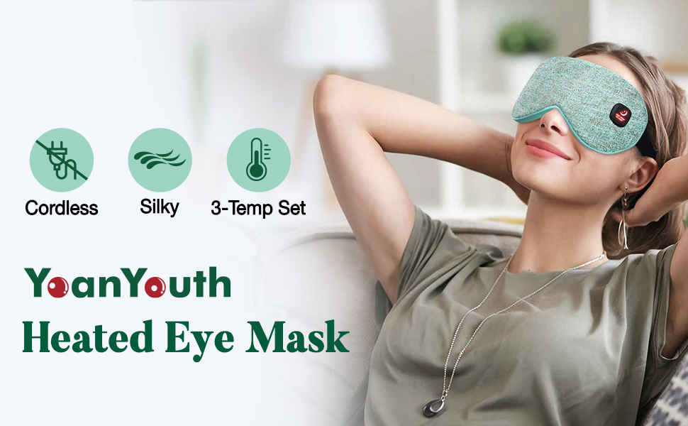 heated eye mask