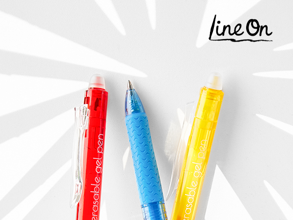 15 colors erasable gel pens