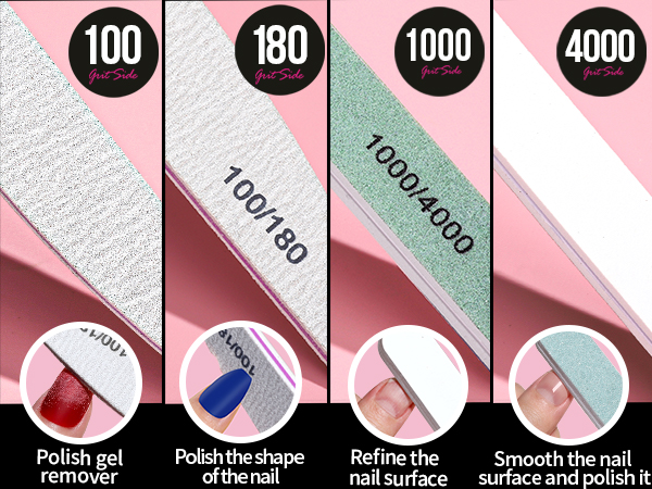 nail buffers and files