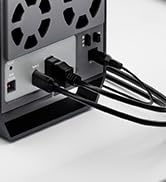 MAIWO Dual Bay Raid Enclosure for 3.5" SATA HDD,2 Bay Hard Drive Enclosure with Cooling Fan,4 Rai...