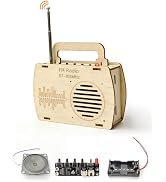 STEM Toys DIY Radio Kit Science Kits for Kids Age 8-12 12-14, Engineering Electronics Project Bui...