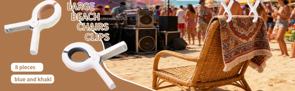 Beach Towel Clips
