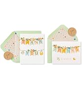 Papyrus Baby Thank You Cards with Envelopes, Floral (20-Count)