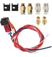 Compatible with Creality Ender 3 Hotend Upgrade: Assembled Extruder with Capricorn Bowden PTFE Tu...