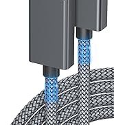 Itramax DisplayPort Cable for Laptop 6.6FT/2Pack,8K 60Hz DP 1.4 Male Ultra High Speed Cord for PC...