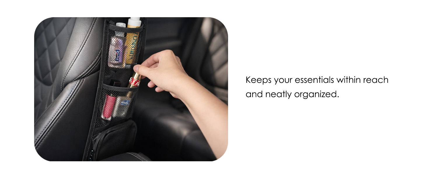 Keeps your essentials within reach