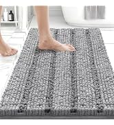 Bcoimo Bathroom Rugs 24x17, Bath Mats for Bathroom Non Slip with Rubber Backing,High Absorbent Mi...