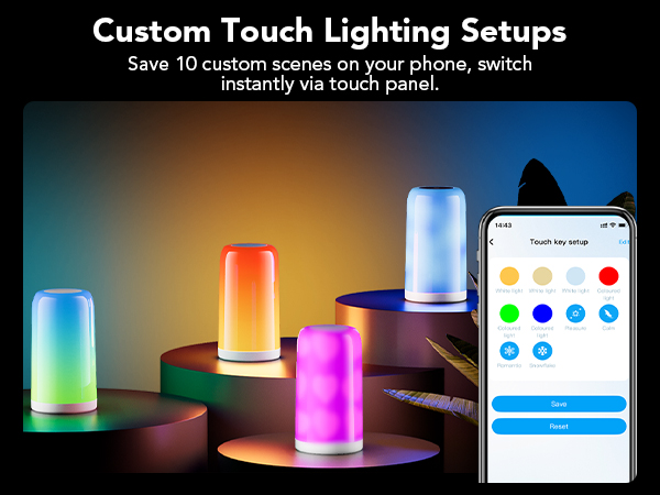 Custom Touch Lighting Setups
