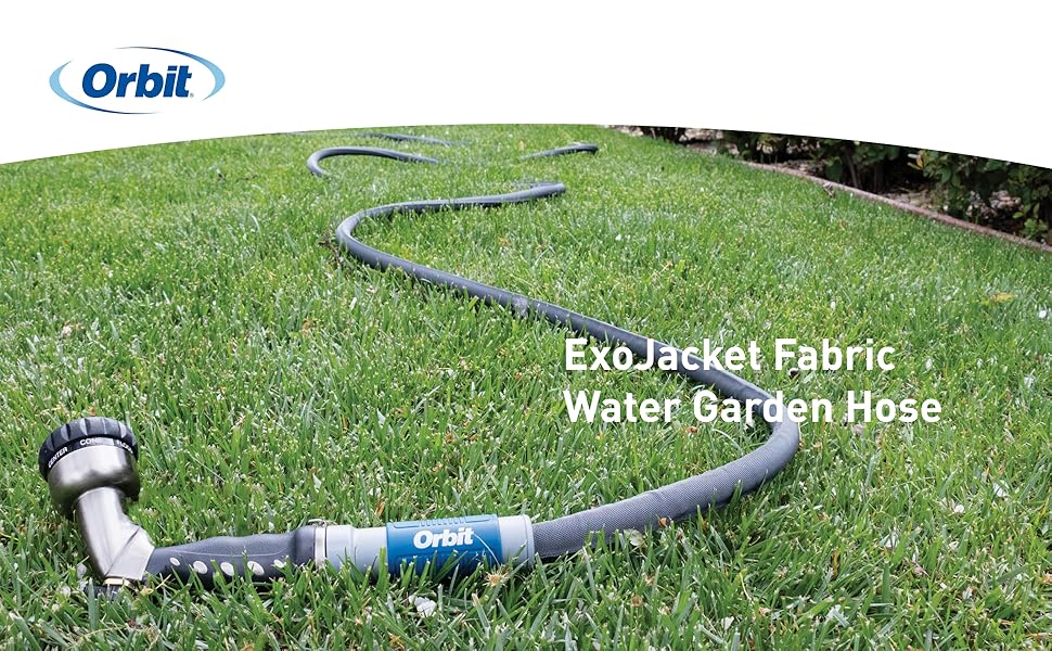 ExoJacket Fabric Water Garden Hose