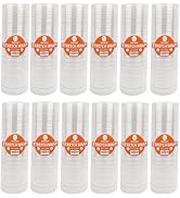 NEXCOVER 18 Inch Stretch Wrap - 1500 Feet | 60 Gauge, 12 Roll Clear Plastic Self-adhering Stretch...