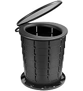 TRIPTIPS Upgrade Retractable Portable Toilet Travel Toilet Adjustable Height Camping Toilet Porta...