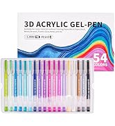 MengRan Gel Pens, 1mm Medium Tip, Assorted Multicolor Ink, Ideal for Journaling & Coloring, Gift ...