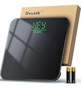 Ovutek Bathroom Scale for Body Weight, Highly Accurate Digital Weighing Machine for People, Upgra...