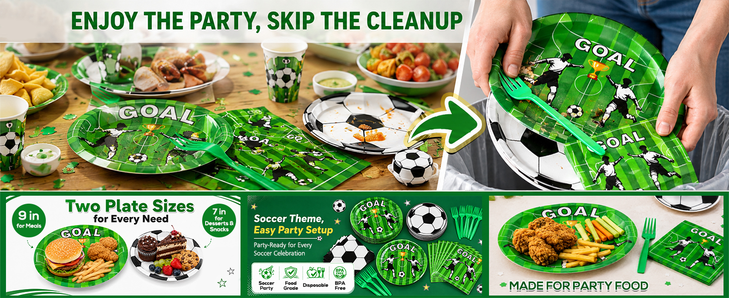 Soccer Party Supplies