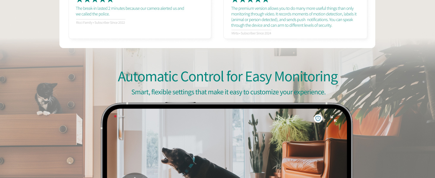 Arlo Essential Indoor Pan Tilt Zoom Camera 2K