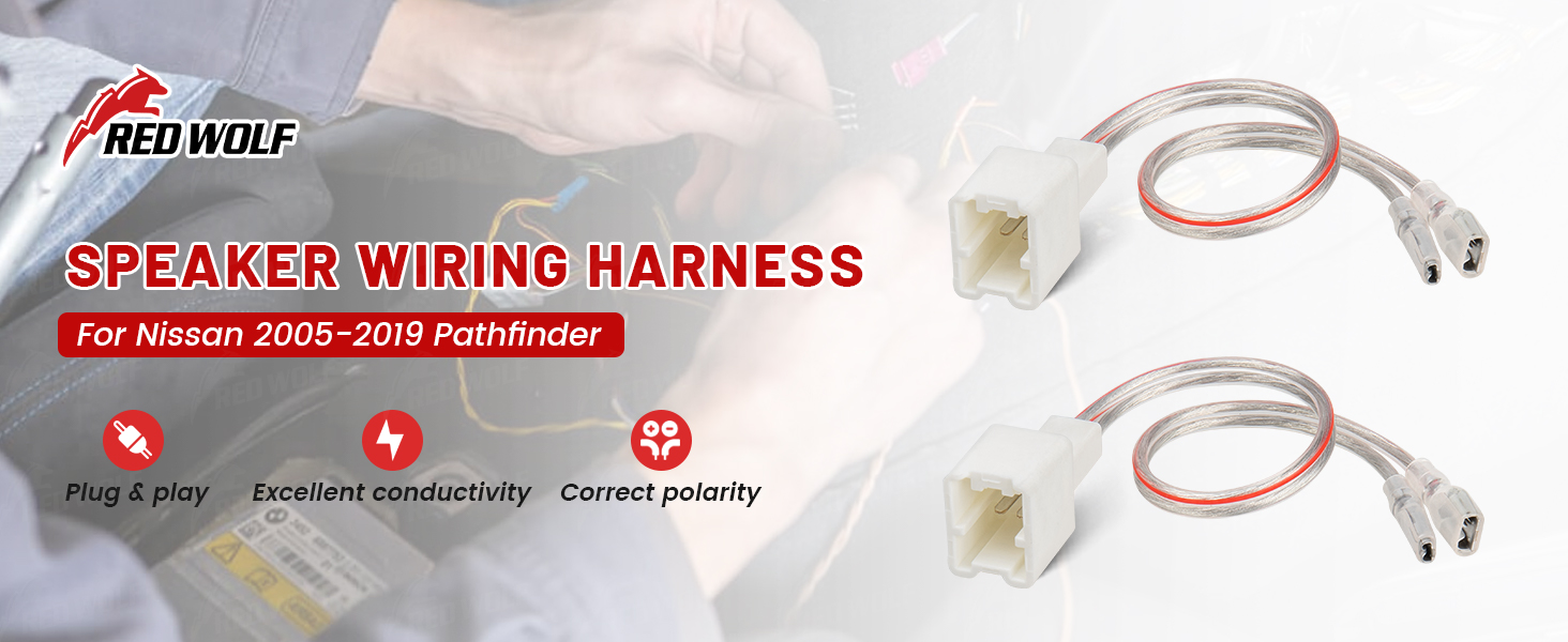 For Nissan Speaker Harness