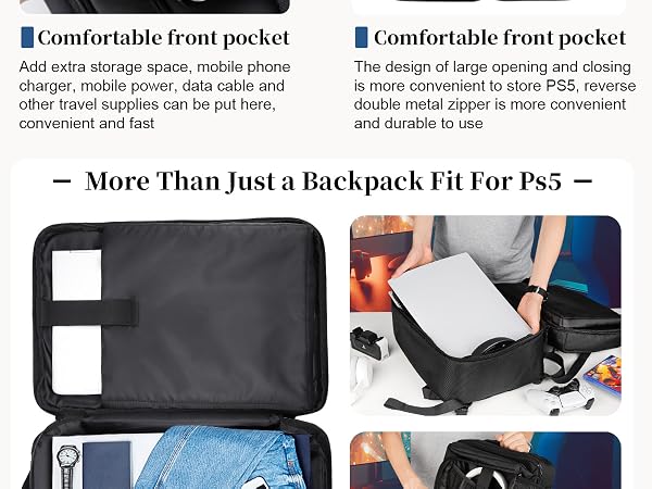 backpack compatible with ps5