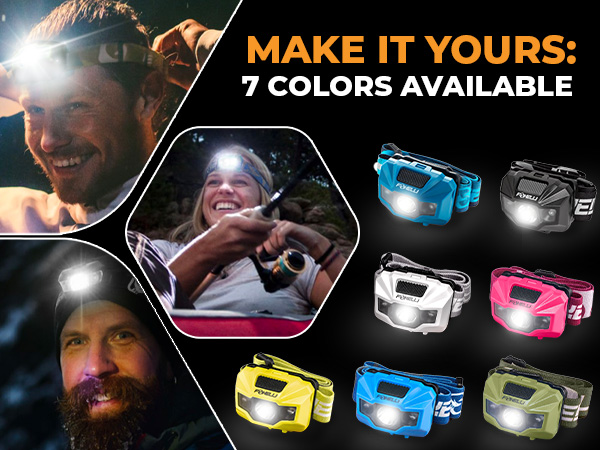 Make It Yours: 7 Colors Available