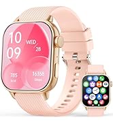 Smart Watches for Men Women, 1.85'' AMOLED HD Fitness Tracker with 100+ Sports Modes, Smartwatche...