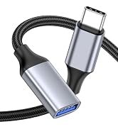 KAYQINHO USB C to USB 3.0 Cable 3.3 FT, OTG Cable Type C Male to USB A Female Compatible with Mac...