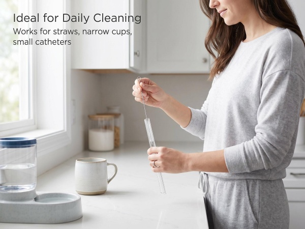2 Pack Straw Cleaner Brush