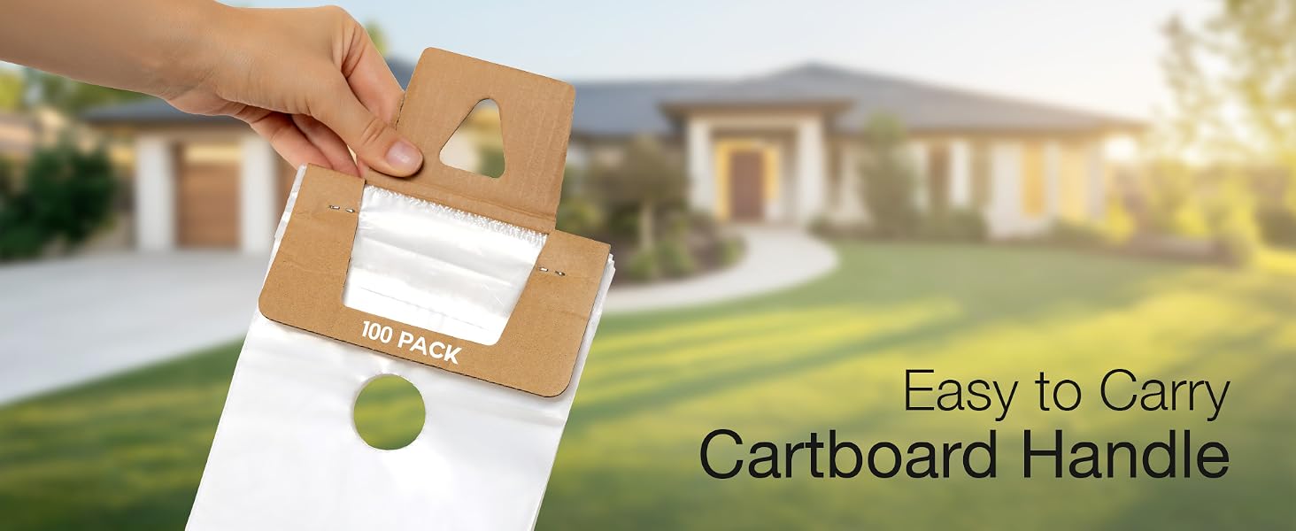 door hanger bags plastic clear real estate outdoor flyer holder for agents
