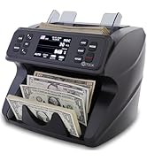DETECK DETECK DT600D Bank Grade Money Counter Machine Mixed Denomination, Value Counting, Multi C...