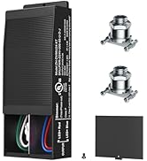 EMITEVER Dimmable LED Driver,96W 24V Triac Power Supply, AC to DC LED Transformer for LED Light,C...