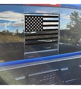 Smeyta Rear Back Middle Window Sticker,American Flag Decal for Dodge RAM 2009-2023,Waterproof Car...