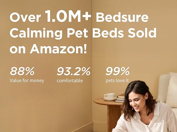 calming dog bed
