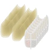 WILKIEE 8 Pack Filters Replacement Filters for FS10 Plus, with 32 Pack Pre-Filter Sponges & 32 Pu...