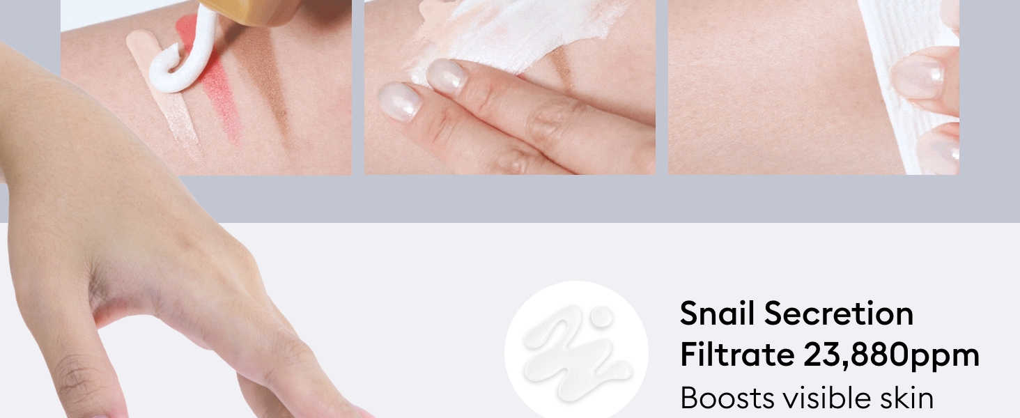 Snail mucin cleanser