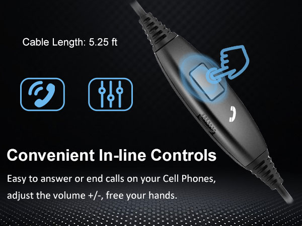 headset with call button